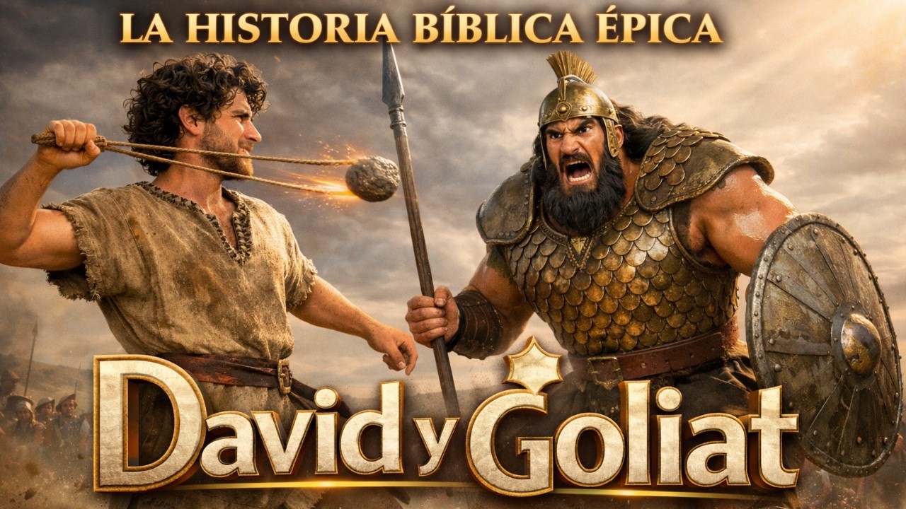 David y Goliat: De pastor a rey | Increíble película de animación en 3D