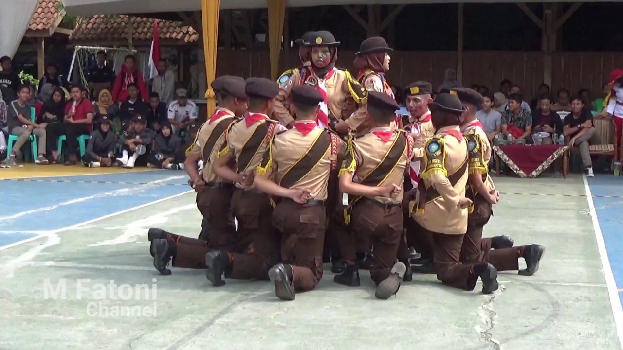 PASKIBRA SNK N 1 Kawunganten Purwokerto dalam event PSC IV 2020