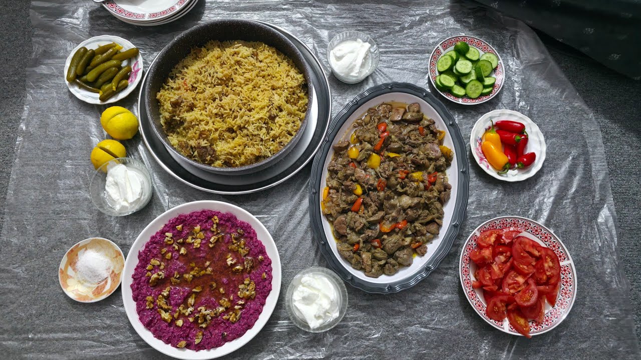 اطيب متبل شمندر🫐 جربوه حتحبوه👌 وحوسة كبدة دجاج طازج بتشهي😋😘 وربنا يديمها نعمه ويحفظها من الزوال🤲