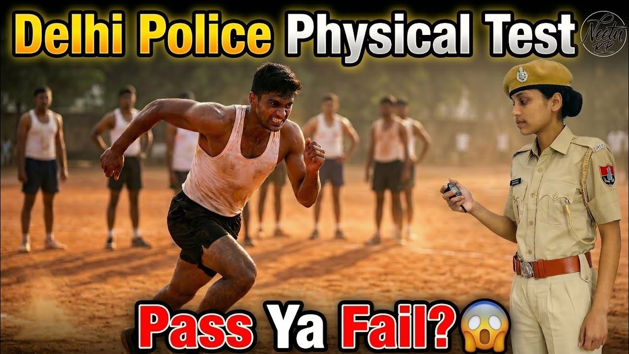  (Delhi Police Physical Test at Balaji Ground 🔥 | Pass Ya Fail? | Real Ground Test | Neetu R P)❤✌