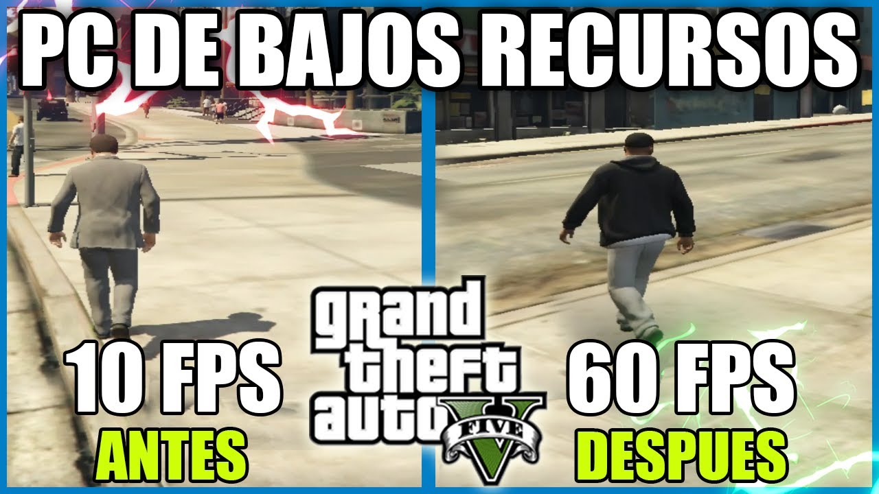 Gta V en PC DE BAJOS RECURSOS (intel (R) hd graphics + 4 GB DE RAM ) SIN TARJETA GRAFICA AUMENTA FPS
