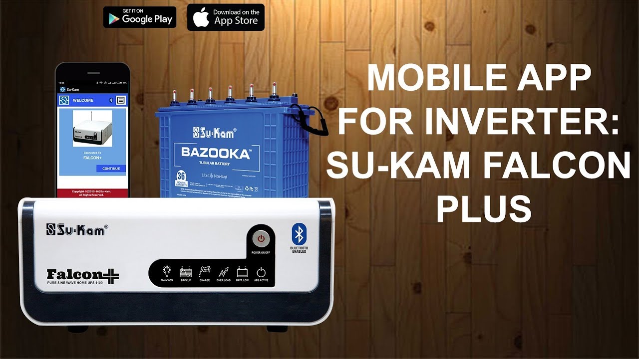 Top Mobile app for Inverter/UPS: Su-Kam Falcon+
