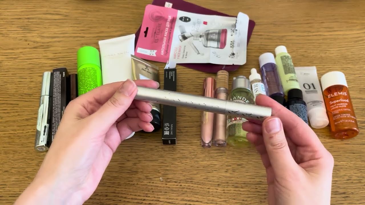 Пустые баночки косметики из бьютибоксов ~ март 2026