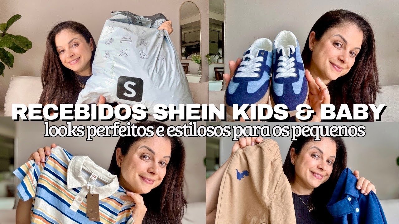 COMPRINHAS NA SHEIN KIDS & BABY | conjuntos de calor, calças, sapatos lindos e mais | Laís Duo✨