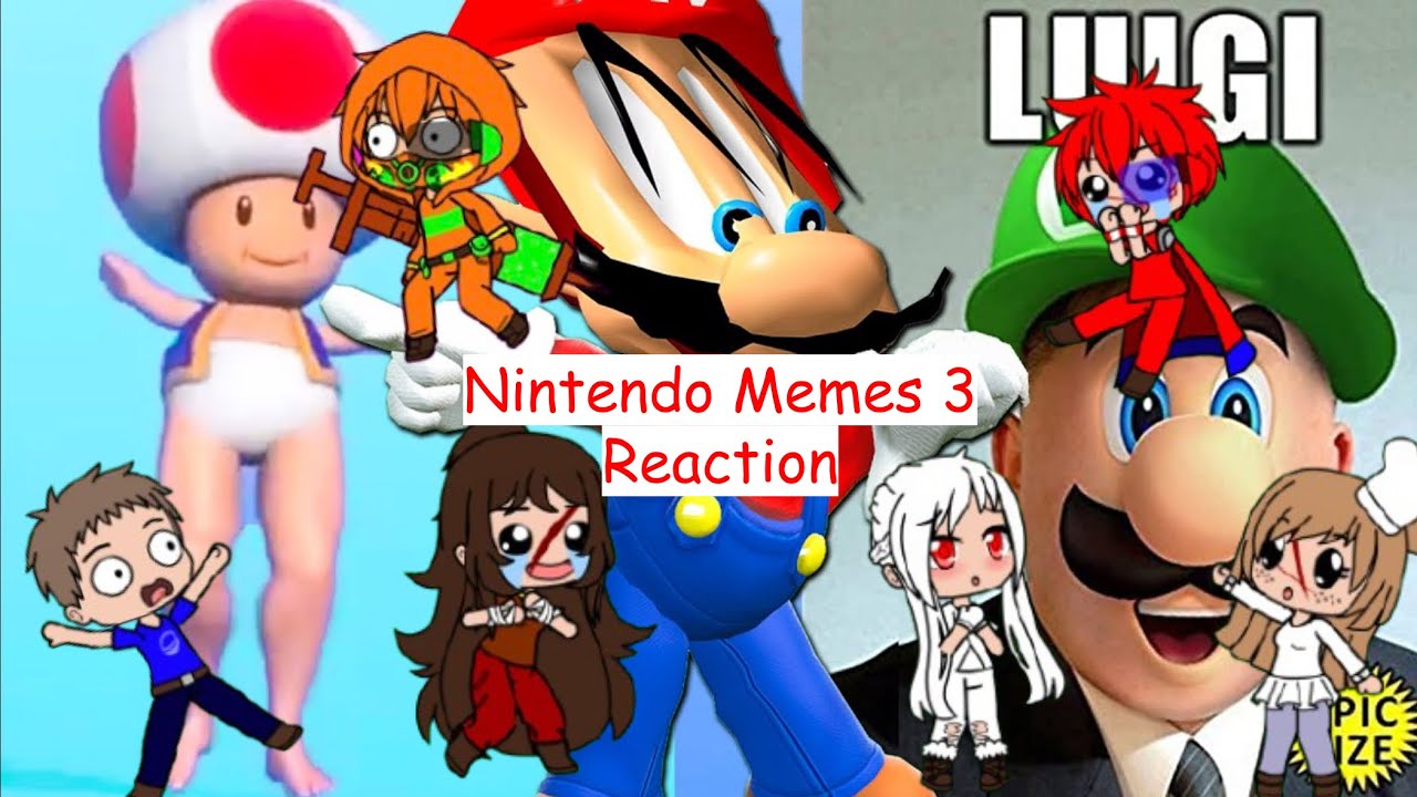 Random Roster reacts to Mario Reacts to Nintendo Memes 3