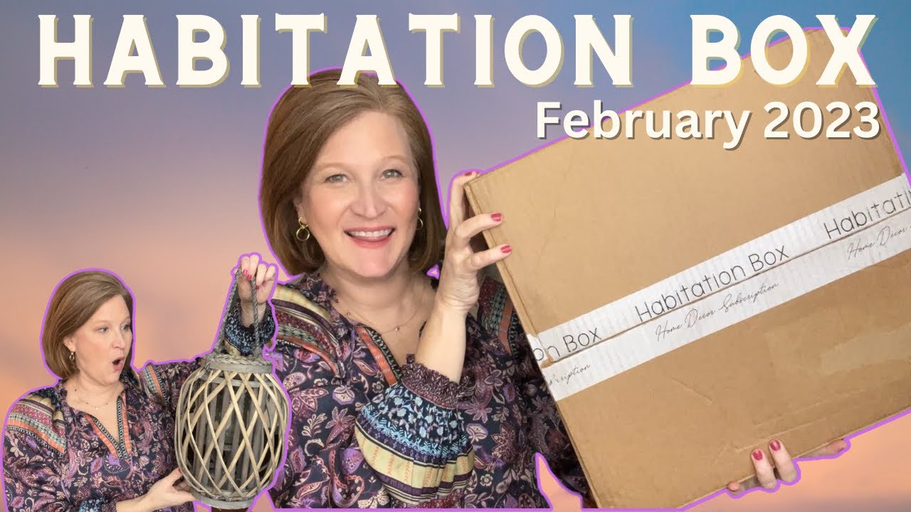 Habitation Box | February 2023  SNEAK PEEK | Home Decor Subscription Box