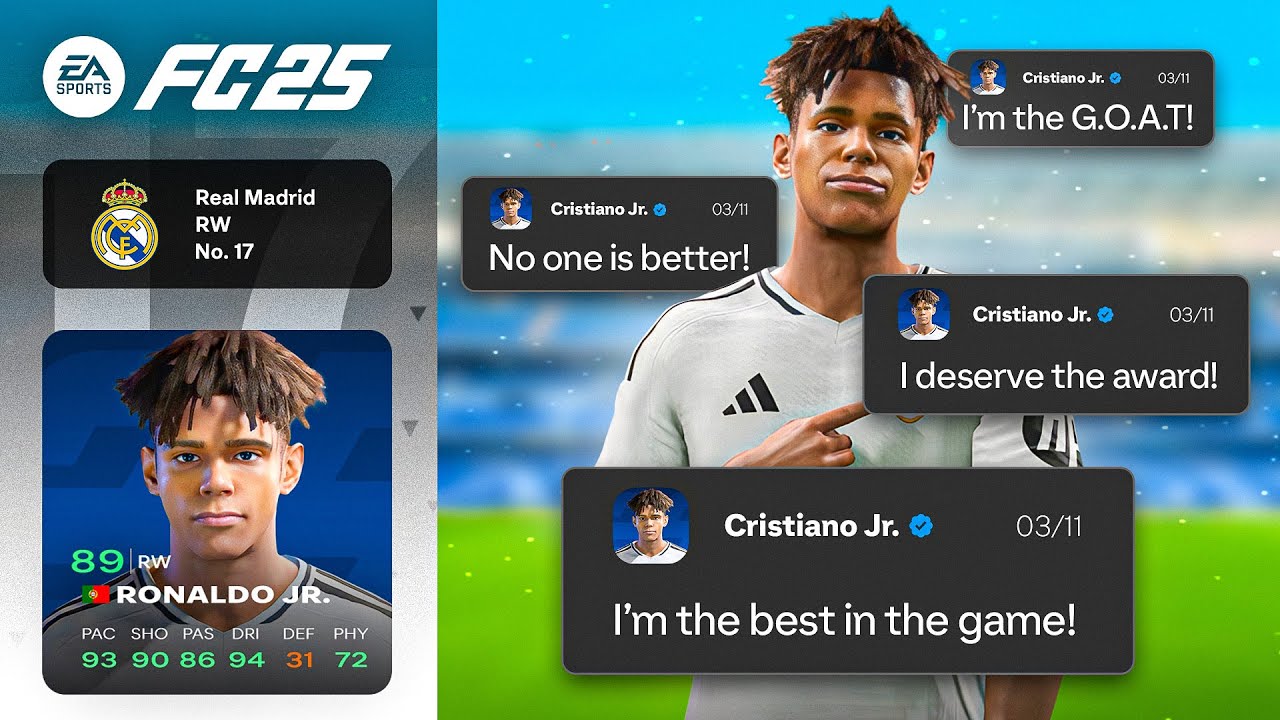 Высокомерие Роналду Жуниора достигло предела! — FC 25 My Player