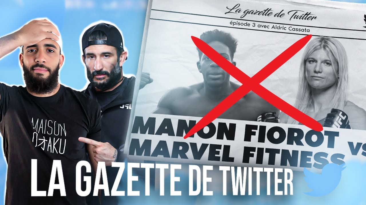 LA GAZETTE DE TWITTER : MARVEL FITNESS A DECONNE avec Aldric Cassata