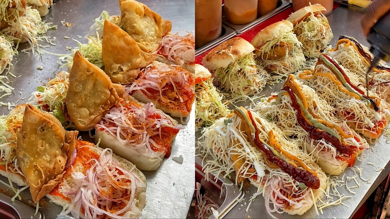ऐसा Unique Samosa आपने Kabhi Nahi खाया होगा🥵🥵 Indian Street Food | Vadodara, Gujarat