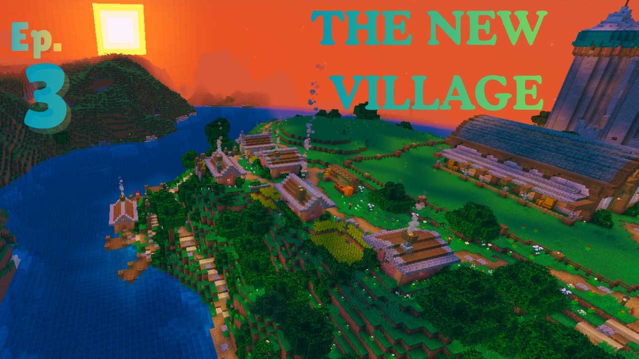 I Built a NEW Village in my Forever World!