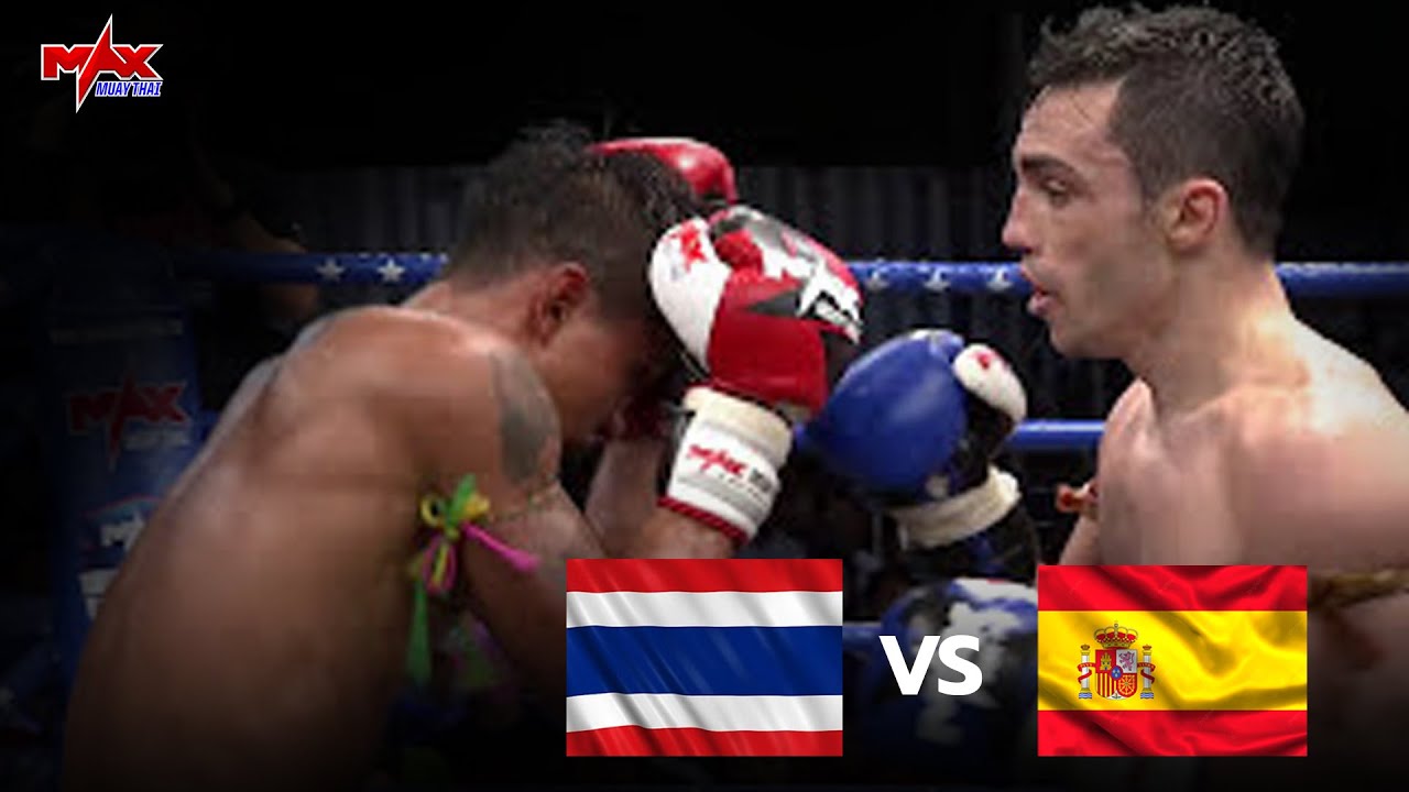 (ИСПАНИЯ ПРОТИВ ТАИЛАНДА) Max Muay Thai WORLD FIGHT 2016 (3 АПР 16) Матч 5 WANMARIO VS BAANPETCH