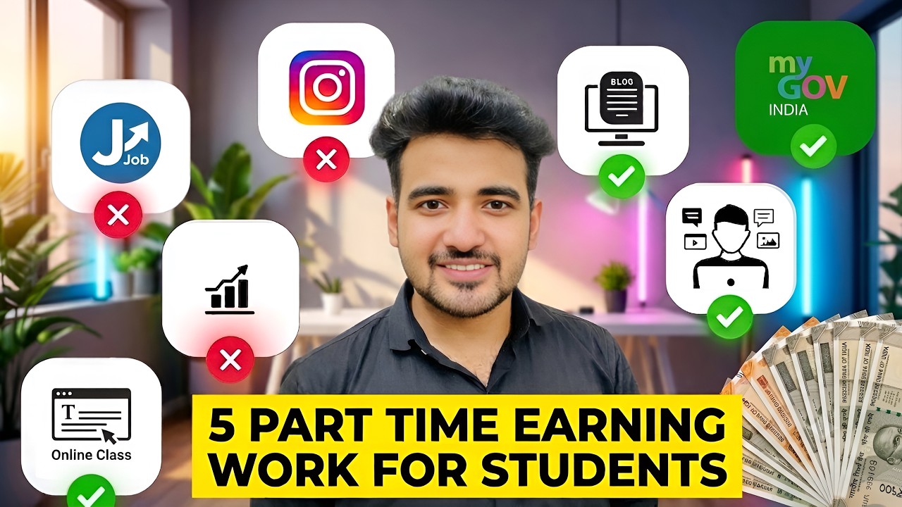 I Tried 13 Online Side Hustles&mdash;5 Best Part-Time Jobs for Students! (2026)