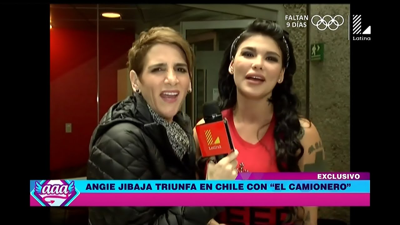 AMOR AMOR AMOR 27/07/16 ANGIE JIBAJA TRIUNFA EN CHILE CON 'EL CAMIONERO'