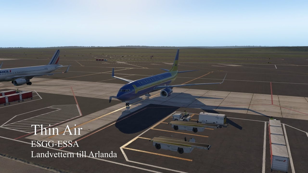 X-Plane 11 ESGG ESSA Swedish Tutorial