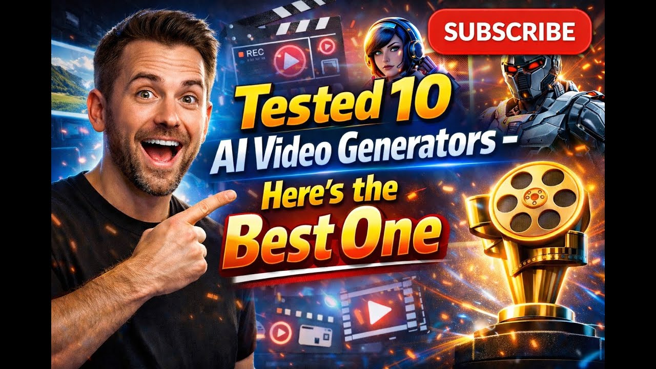 I Tested 10 AI Video Generators - Here's the Best One— Shocking Results!