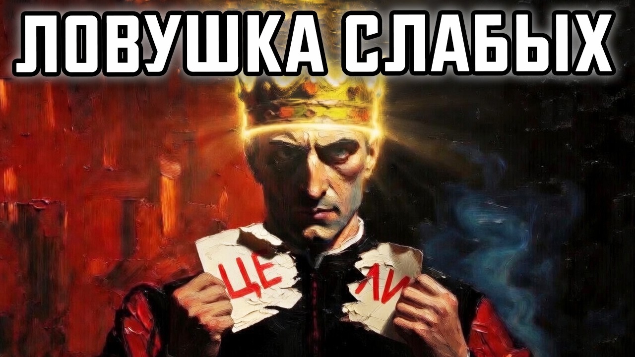 Как цели делают тебя уязвимым (Макиавелли)