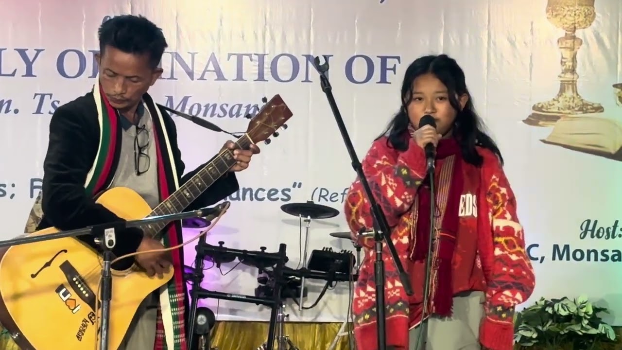 Solo song by Endenpar Chinir Representing Mary  Immaculate Church (Khurfhuwdam)