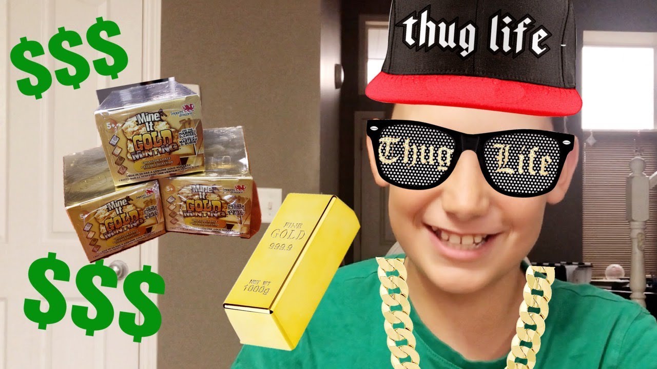 I found GOLD with MINE IT GOLD MINTING!!!!! Digging for Gold