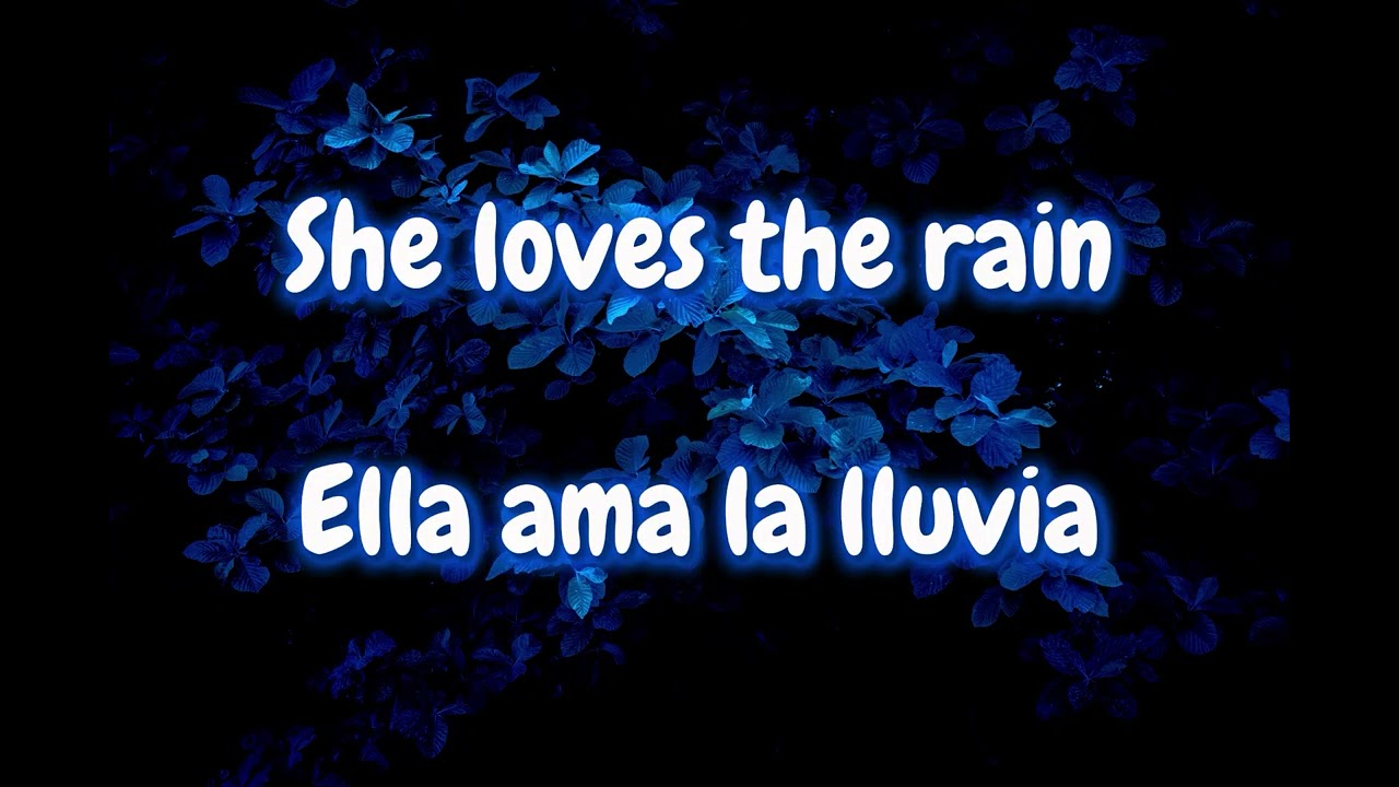 Lyrics english-spanish *She Loves The Rain* by Teddy Swins