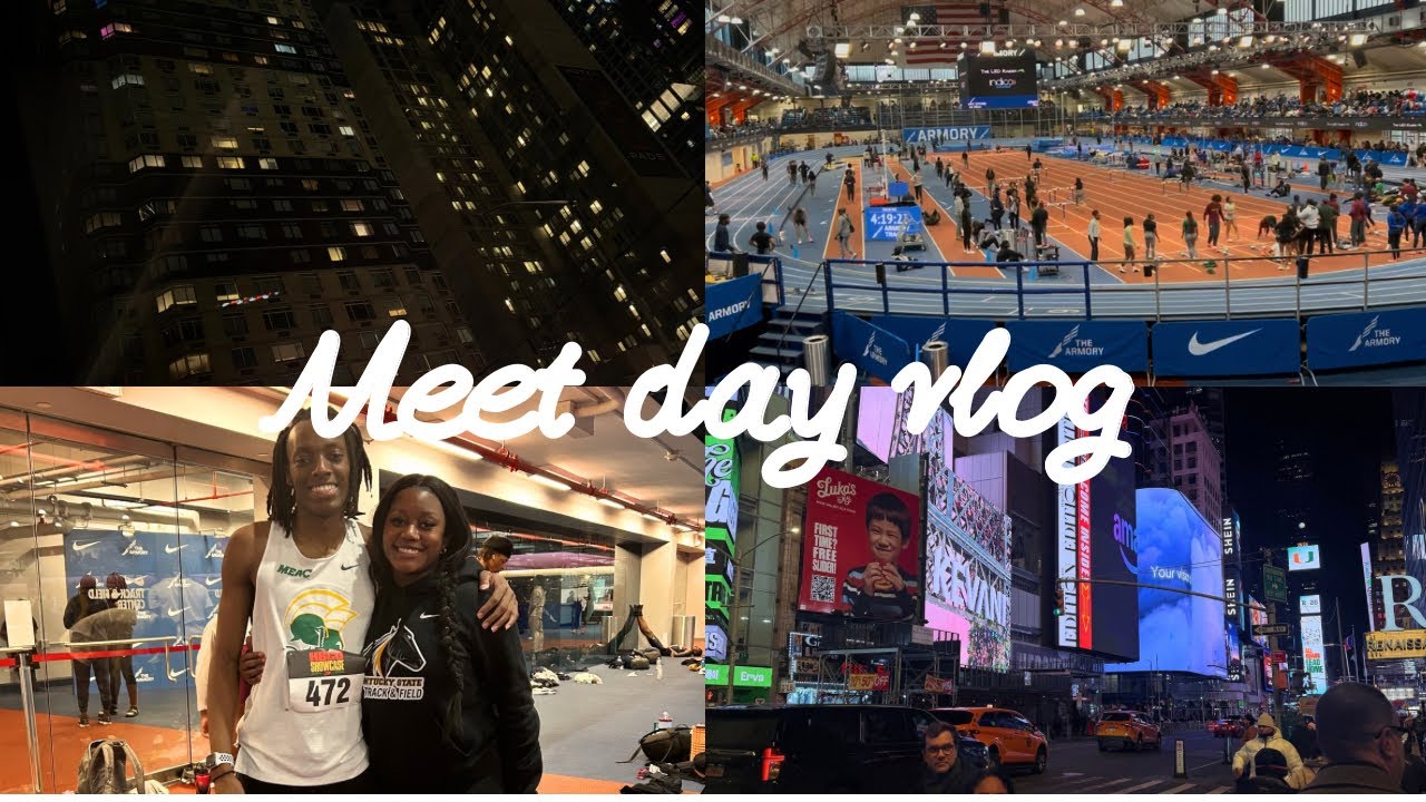  Meet Day Vlog | New York | HBCU Showcase
