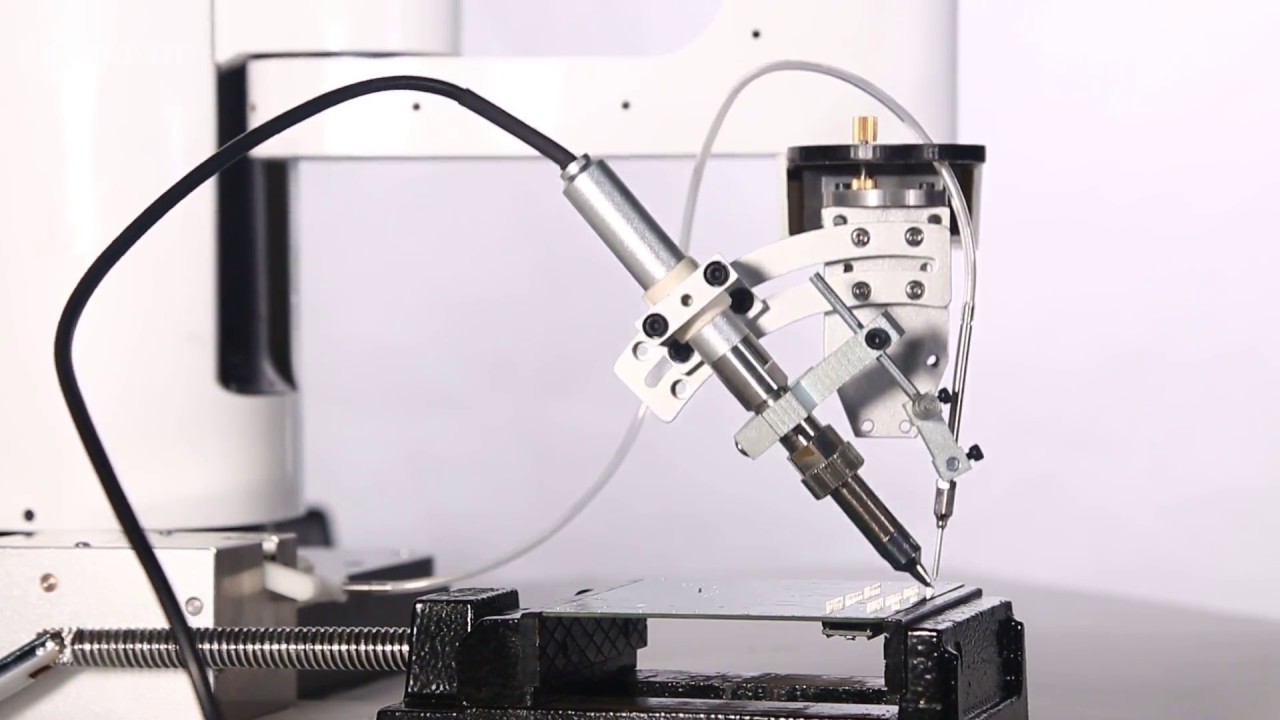 Soldering w/ Dobot M1, Professional Robotic Arm @Dobotarm