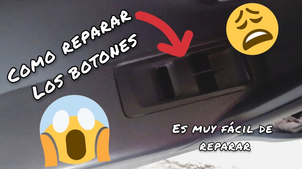 Como reparar los  botones de los vidrios  delanteros del vw  vento 2018 se caen de la puerta