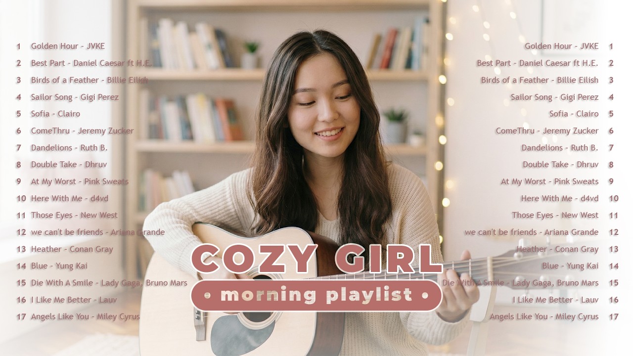 Cozy Girl Morning ☁️ Acoustic Covers for Slow, Beautiful Days