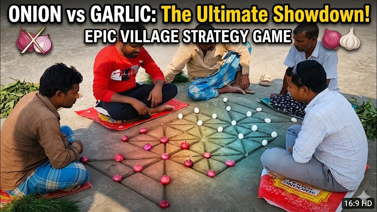How  to play vegetable game | Traditional vegetable Challenge Game | viral video 