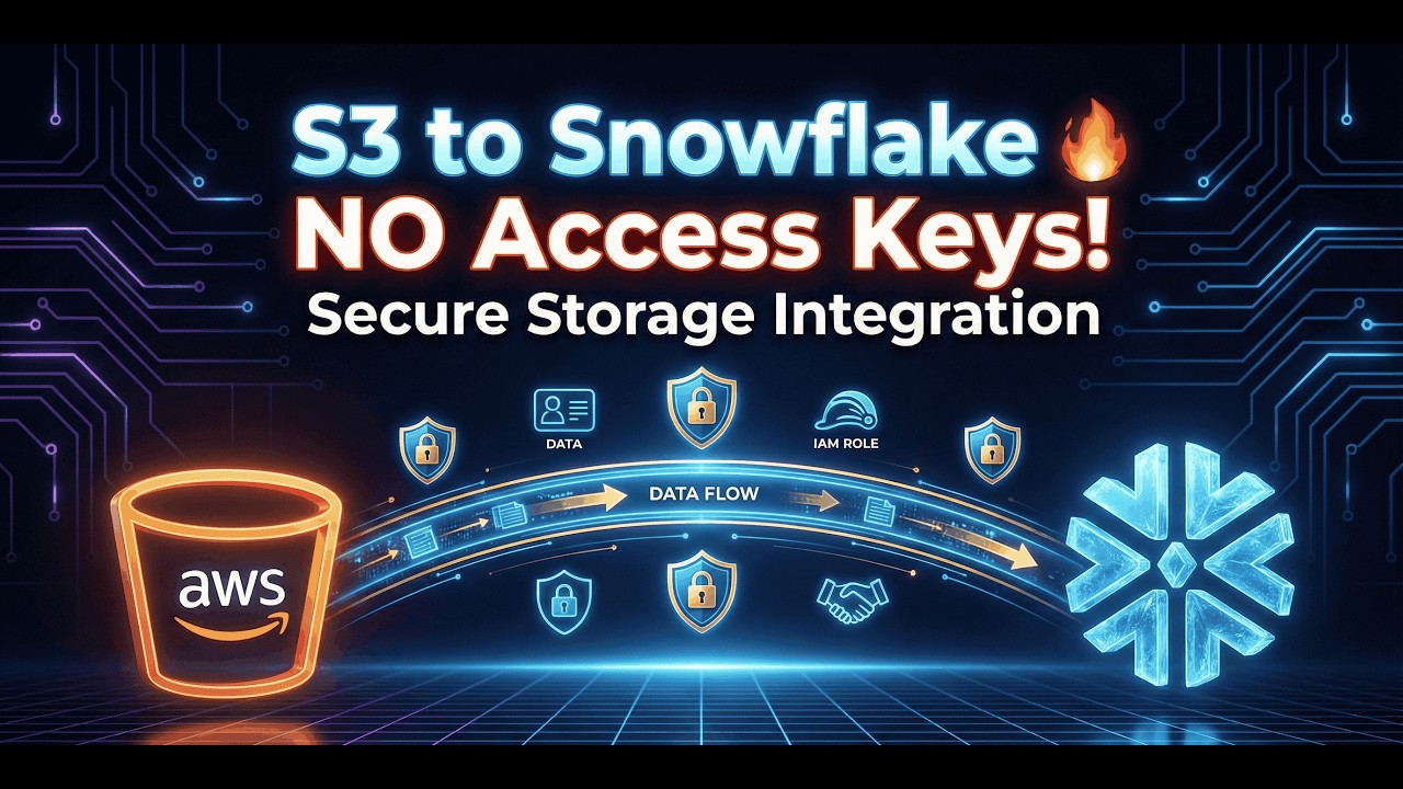 Secure Snowflake Data Pipelines: Part 2 - S3 Storage Integration