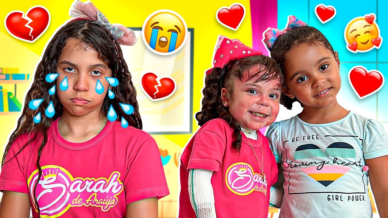 SARAH em uma HISTÓRIA ENGRAÇADA da NOVA AMIGA de ELOAH