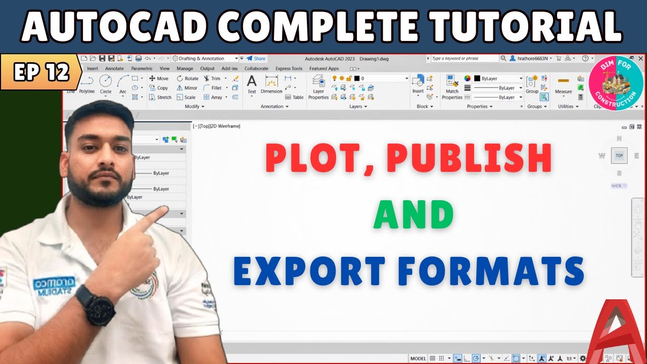 #12 AutoCAD Tutorials: Plot & Publish Explained!