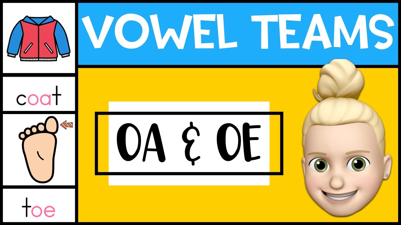 OA and OE Vowel Teams | OA and OE Digraphs | Phonics for Kids