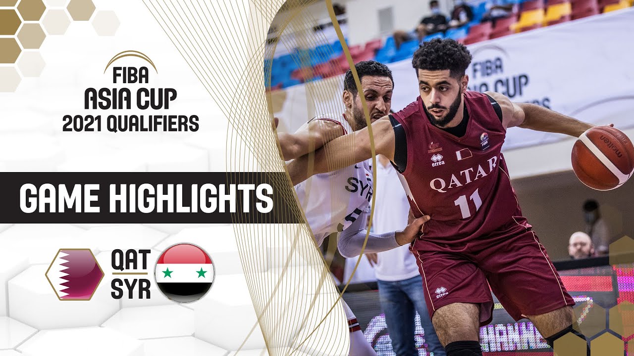 Qatar - Syria | Highlights - FIBA Asia Cup 2021 Qualifiers