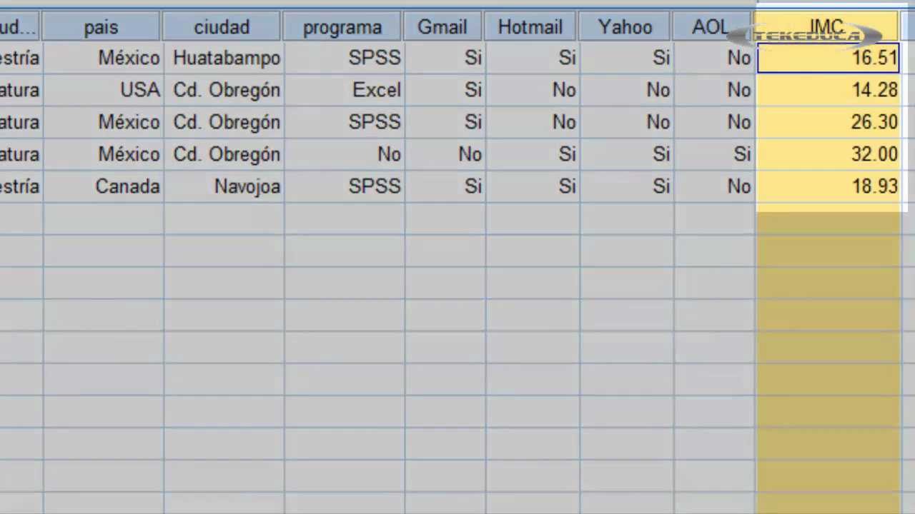 Introduccion a SPSS Parte 2