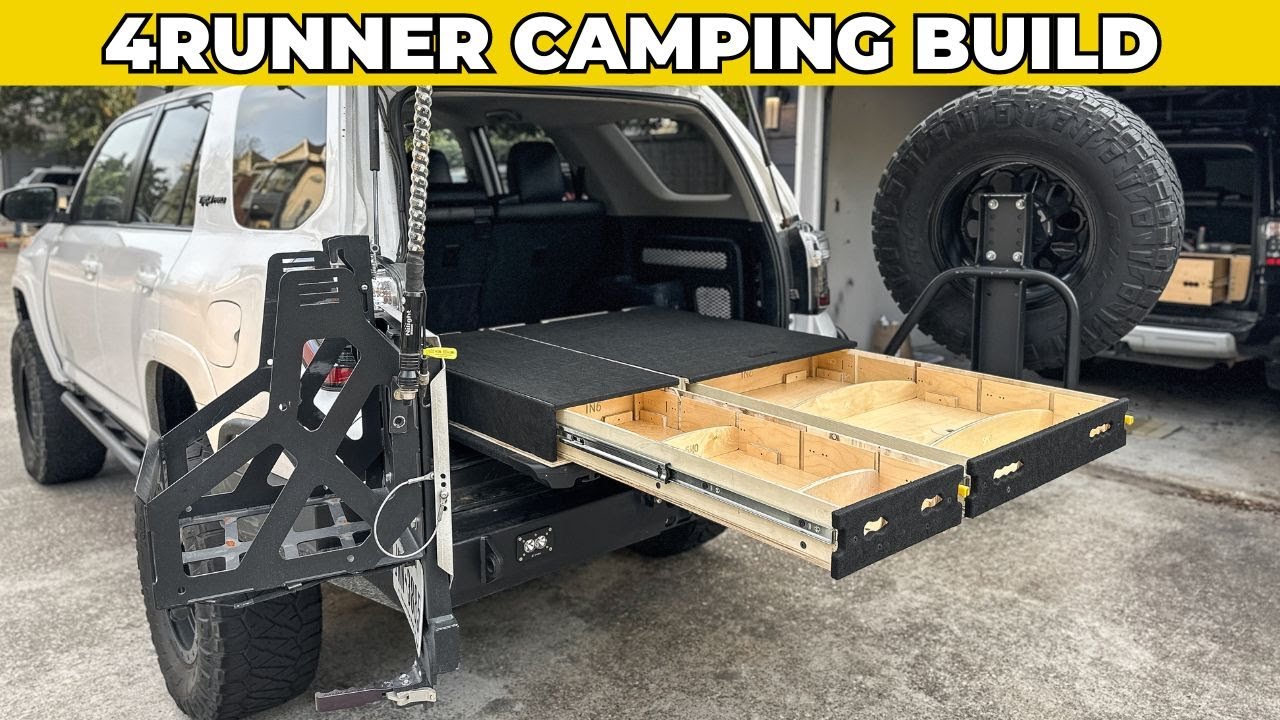 10-minutes Toyota 4Runner Camping Conversion | Full-Time Overland Build Review
