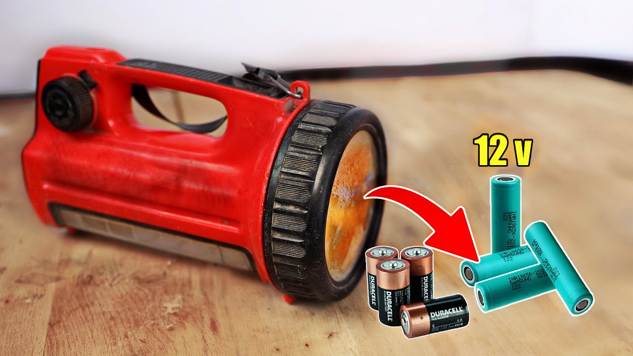 Vintage Japanese Flashlight Restoration