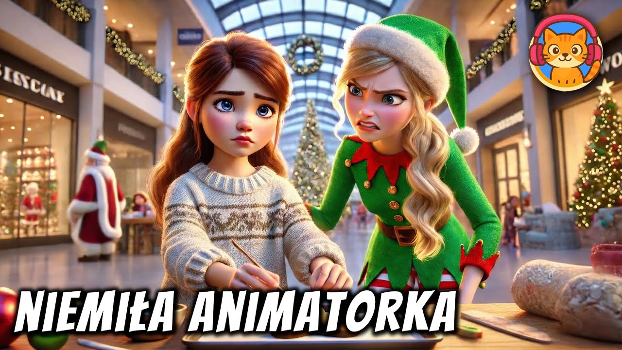 😠🍪Niemiła Animatorka  - Bajka do słuchania na dobranoc - Audiobook świąteczny🎧