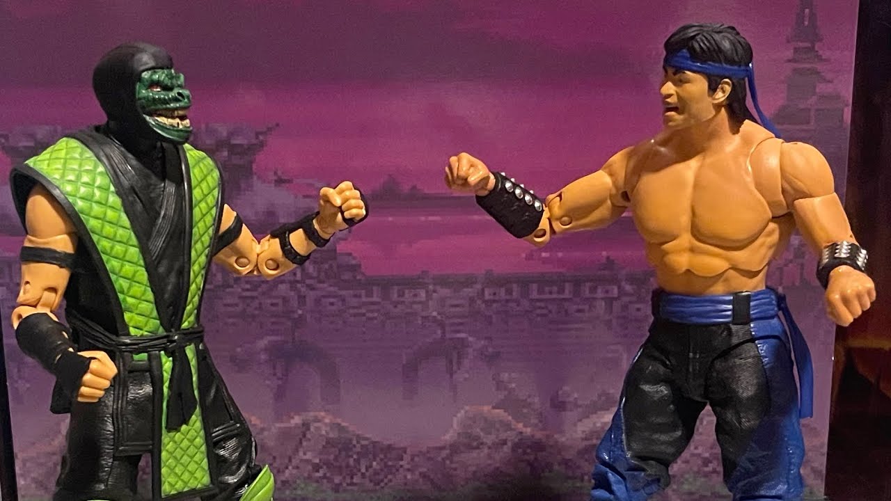Рептилия против Лу Канга Mortal Kombat Classic