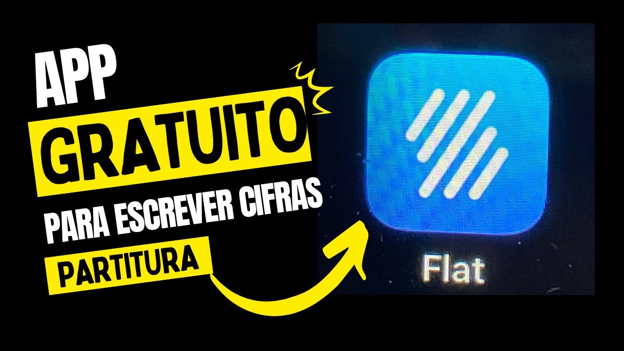 App GRATUITO para escrever cifras e partituras