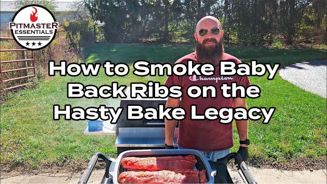 Как коптить ребрышки Baby Back на коптильне Hasty Bake Legacy | Основы копчения для гриля