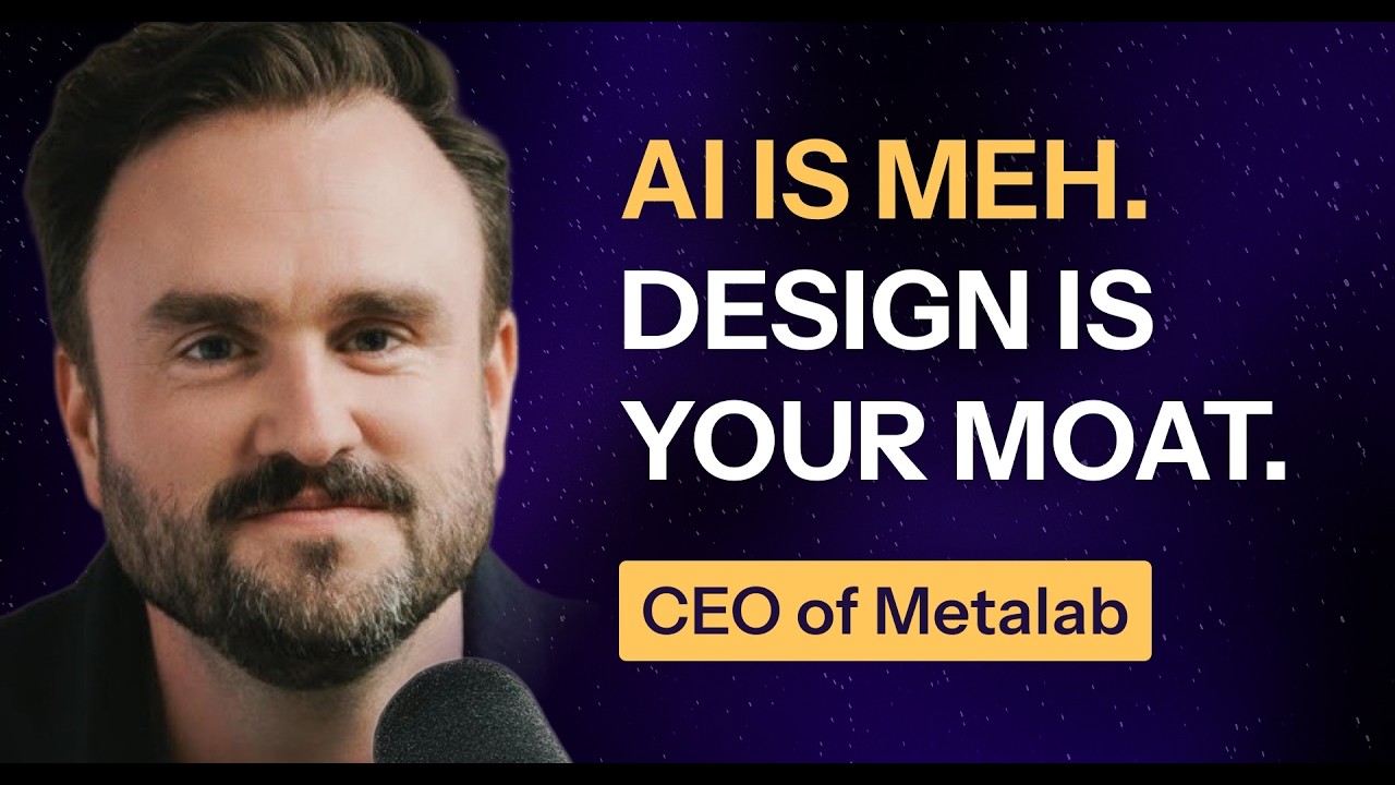 AI Delivers Mediocre Results—By Design. So How Do You Stand Out? | MetaLab CEO Luke Des Cotes