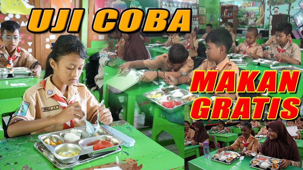Uji Coba Program Makan Gratis di Kota Madiun