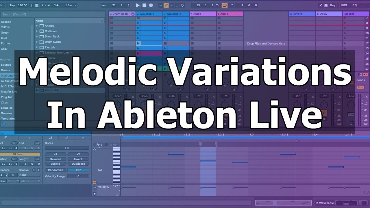 How To Write Better Melodies Faster With Melodic Variations | Ableton Live Tutorial