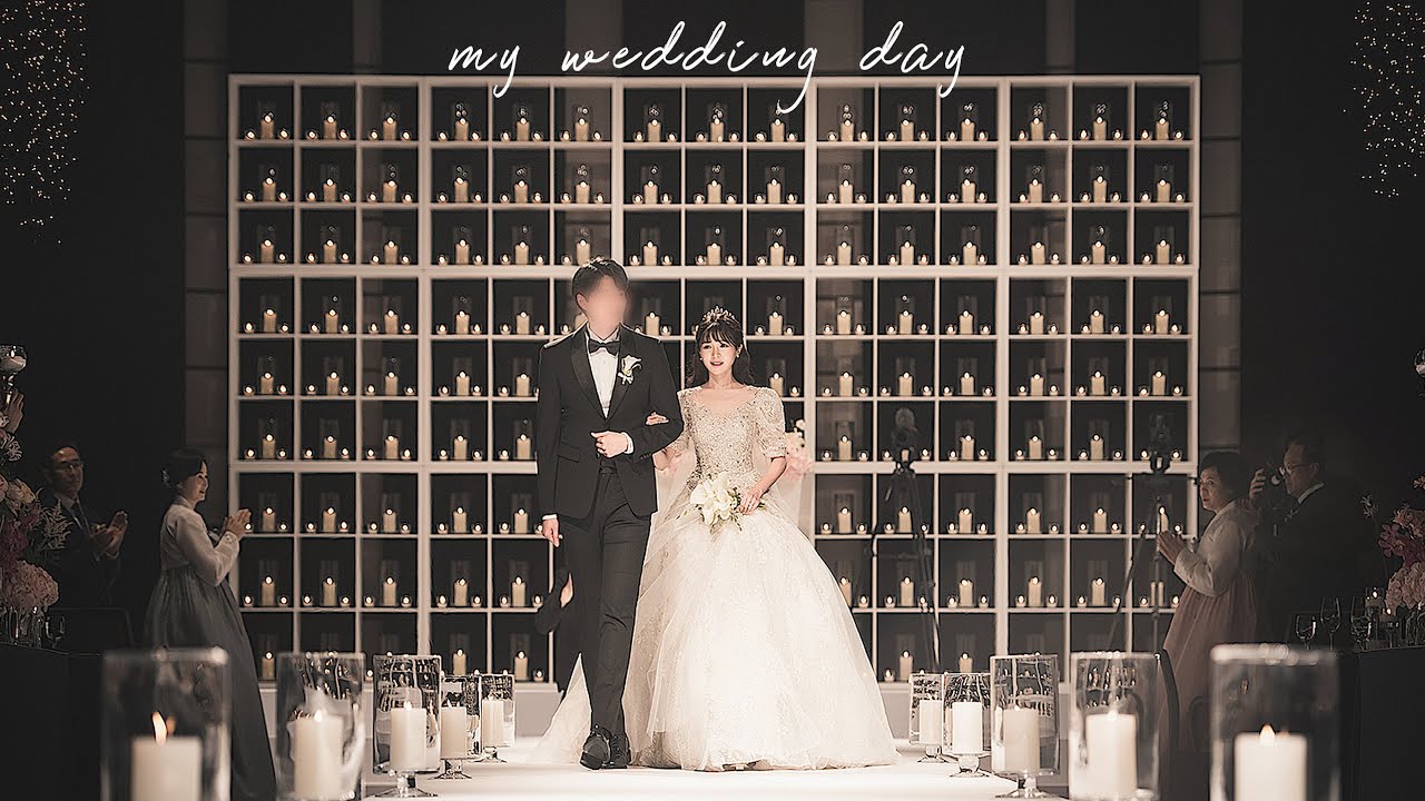 대망의 감동의 결혼식❤️ 꿈만같던 호텔에서의 은하수 웨딩👰🏻‍♀️