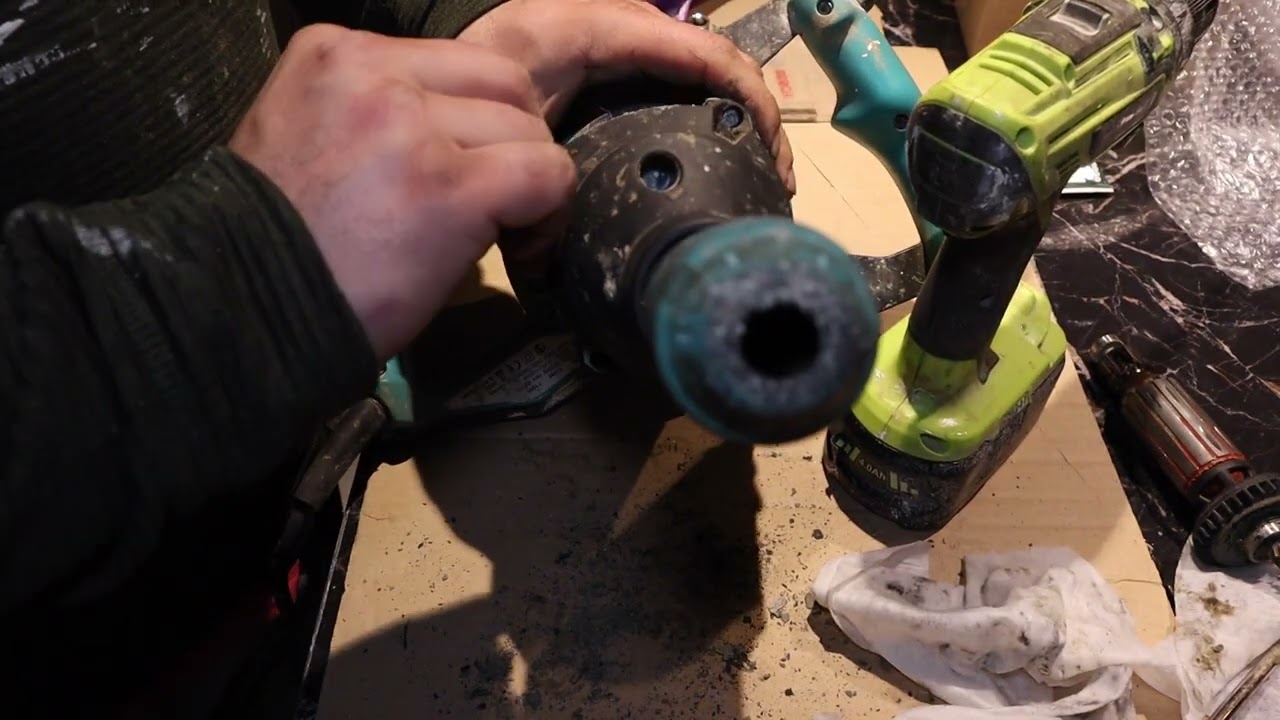 Collomix  XO1R/25100 1150W Rotor and brush replacement DIY asmr