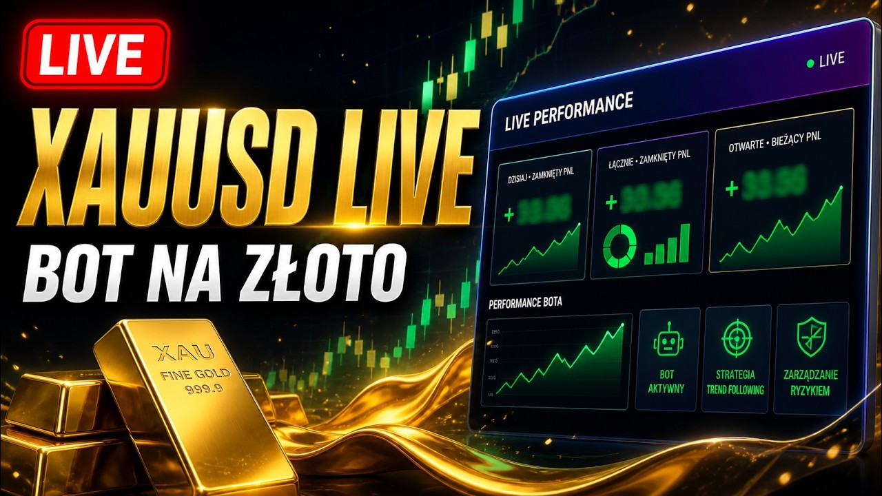 XAU/USD LIVE BOT TRADING - chcesz dostep do bota napisz na priv( kontakt w opisie video)