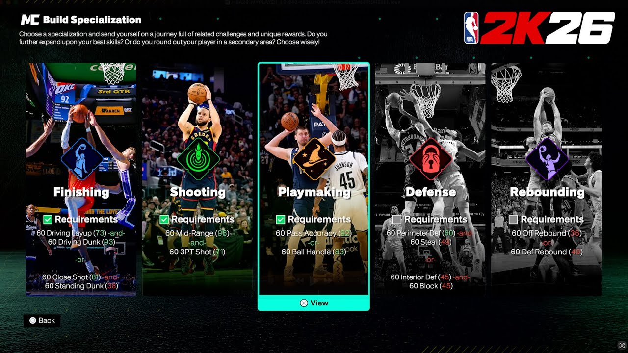 Road to NBA 2K26: MyPLAYER Builder Reveal