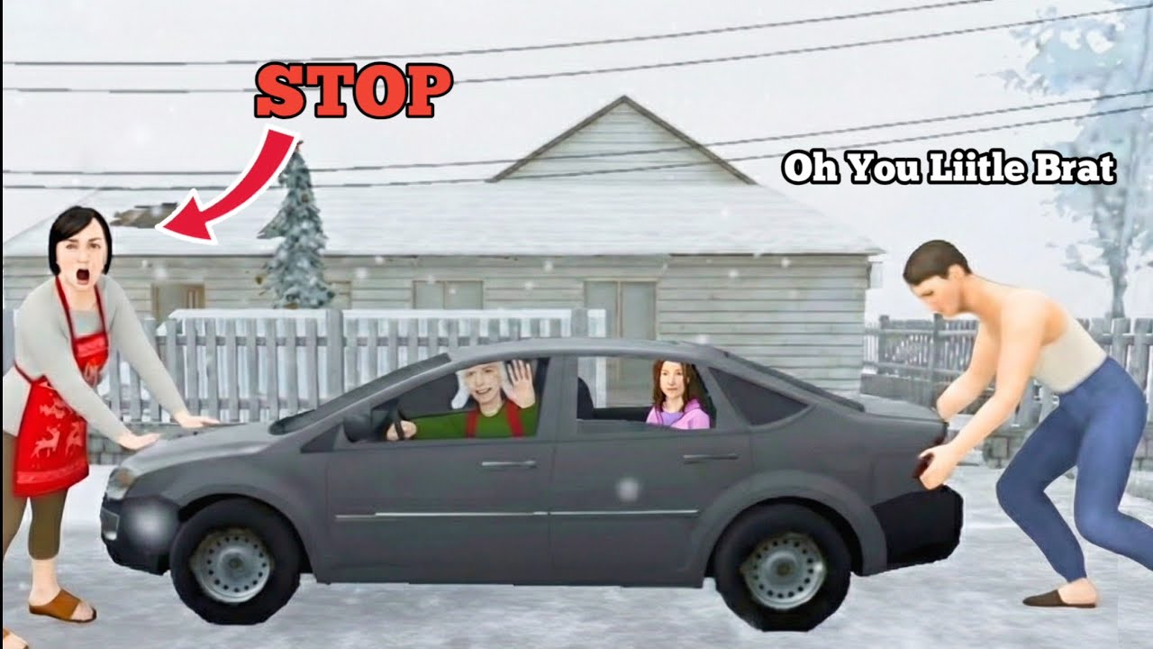 School Boy Runway Stealth - Andrew And Vika Run Together From Car Full Gameplay School Boy Runway 