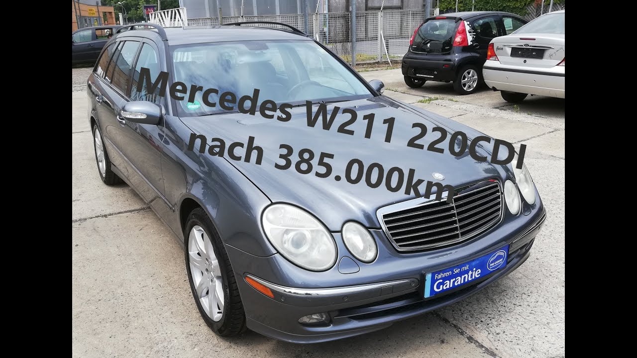 Mercedes W211 220CDI // nach fast 400.000km // Was ist noch gut und was nicht // MB Youngtimer Parts