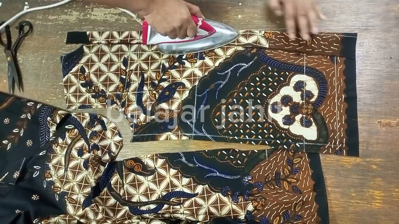 Cara Bikin Pola Baju Kemeja Batik untuk Pemula | Bag 1 (Dasar Pola)
